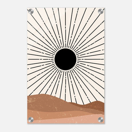 Da Vinci Bohemian Modern Minimalist Art Wall art print - Acrylic Print - 30x45 cm / 12x18″ - 