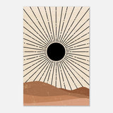 Da Vinci Bohemian Modern Minimalist Art Wall art print - Wood Prints - 60x90 cm / 24x36″ - 