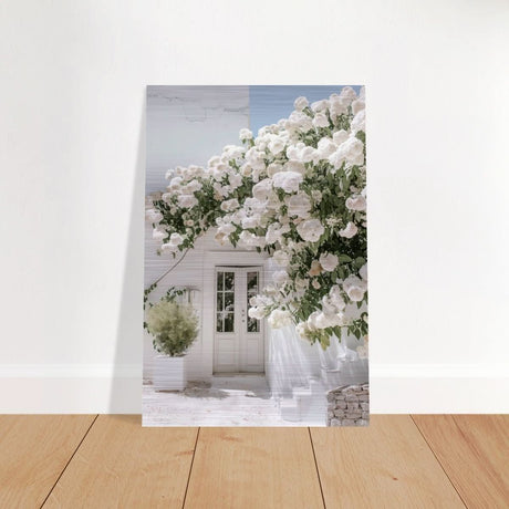 Da Vinci City Nature Wall art print - Brushed Aluminum Print - 60x90 cm / 24x36″ - 