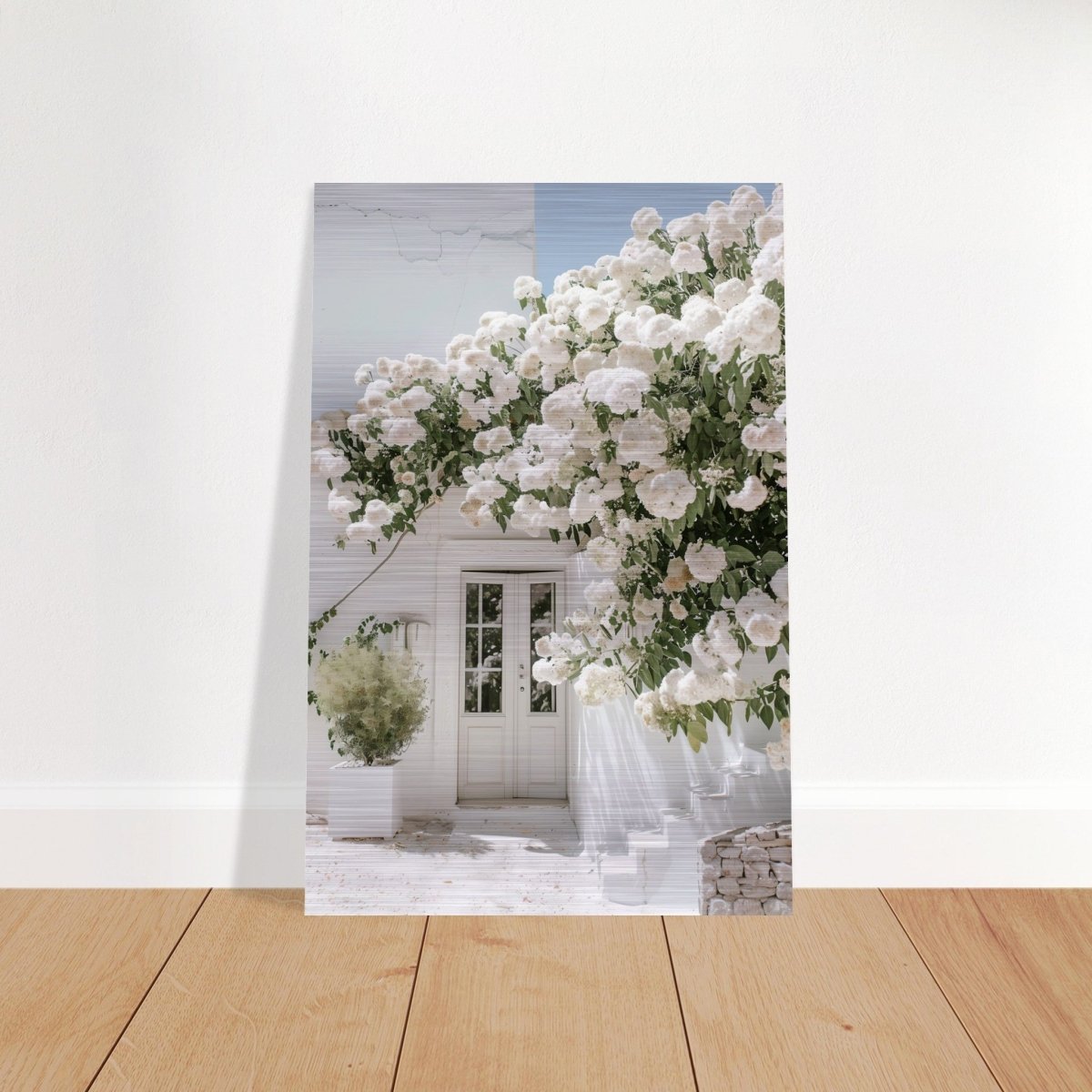 Da Vinci City Nature Wall art print - Brushed Aluminum Print - 40x60 cm / 16x24″ - 