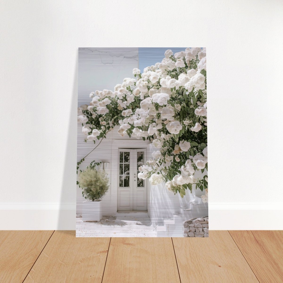 Da Vinci City Nature Wall art print - Brushed Aluminum Print - 70x100 cm / 28x40″ - 