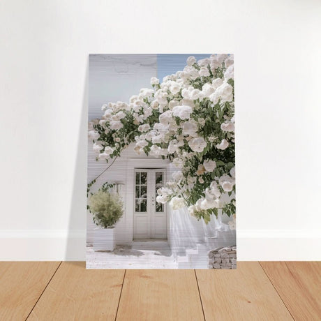 Da Vinci City Nature Wall art print - Brushed Aluminum Print - 70x100 cm / 28x40″ - 
