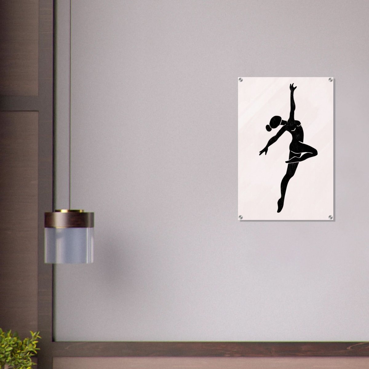 Da Vinci Contemporary Minimalist Art - Acrylic Print - 50x75 cm / 20x30″ - 