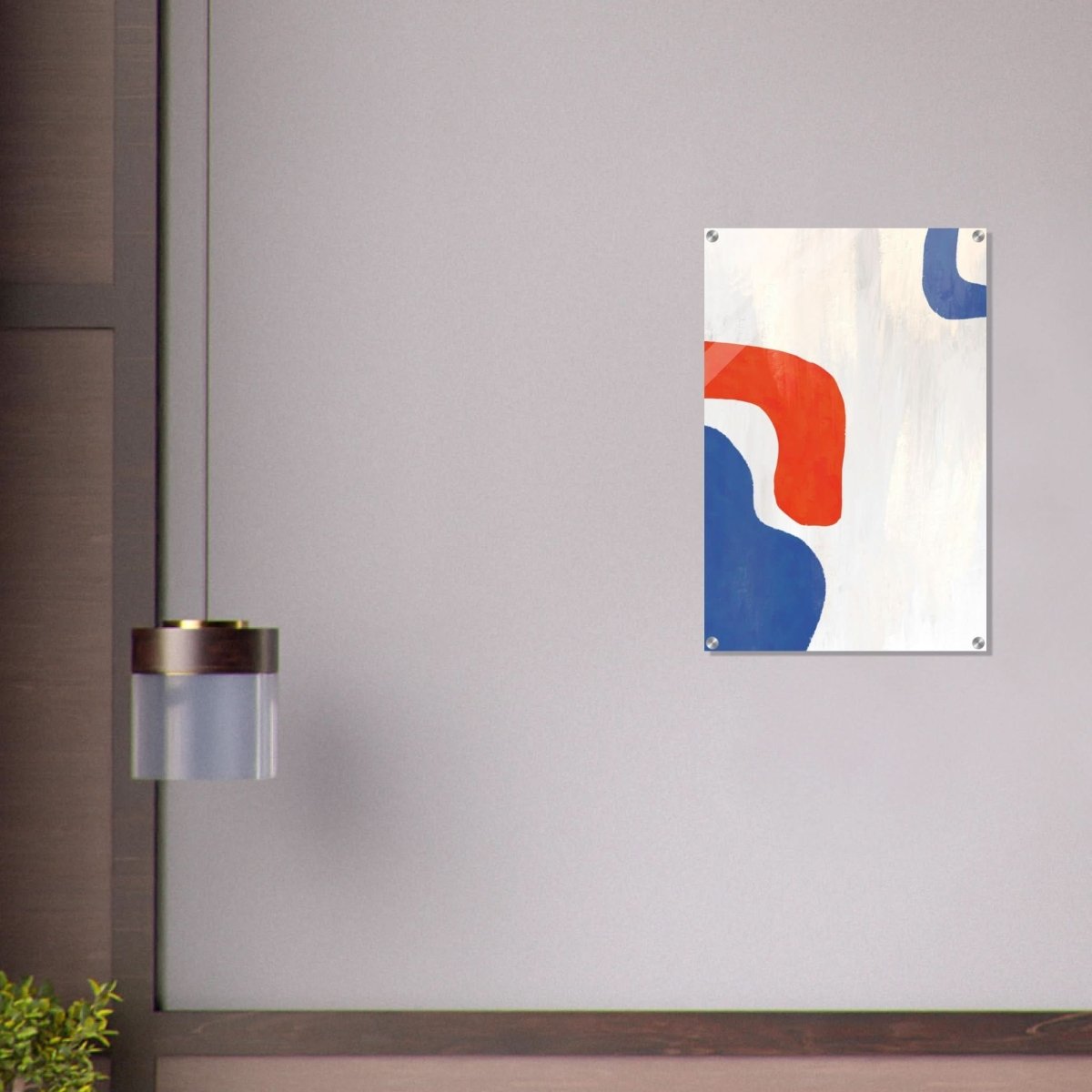 Da Vinci Contemporary Minimalist Art - Acrylic Print - 50x75 cm / 20x30″ - 