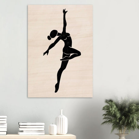 Da Vinci Contemporary Minimalist Art - Wood Prints - 70x100 cm / 28x40″ - 10 mm