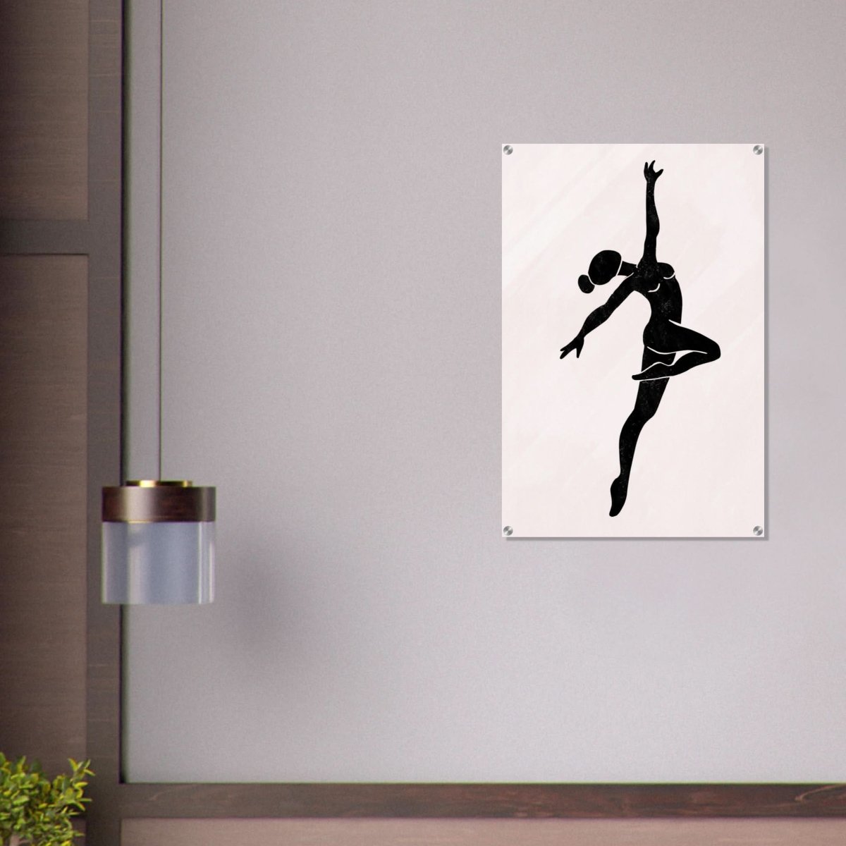 Da Vinci Contemporary Minimalist Art - Acrylic Print - 60x90 cm / 24x36″ - 