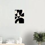Da Vinci Contemporary Minimalist Art - Wood Prints - 30x45 cm / 12x18″ - 20 mm