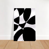 Da Vinci Contemporary Minimalist Art - Brushed Aluminum Print - 60x90 cm / 24x36″ - 