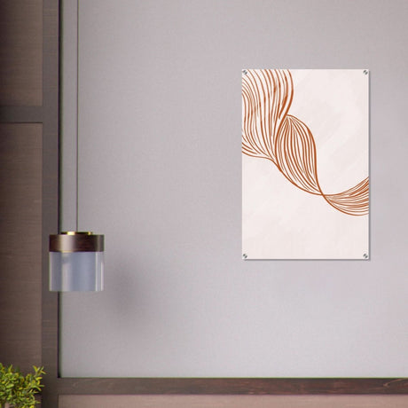 Da Vinci Contemporary Minimalist Wall Art - Acrylic Print - 60x90 cm / 24x36″ - 