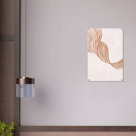 Da Vinci Contemporary Minimalist Wall Art - Acrylic Print - 50x75 cm / 20x30″ - 