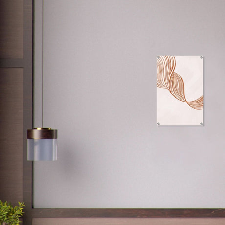 Da Vinci Contemporary Minimalist Wall Art - Acrylic Print - 40x60 cm / 16x24″ - 