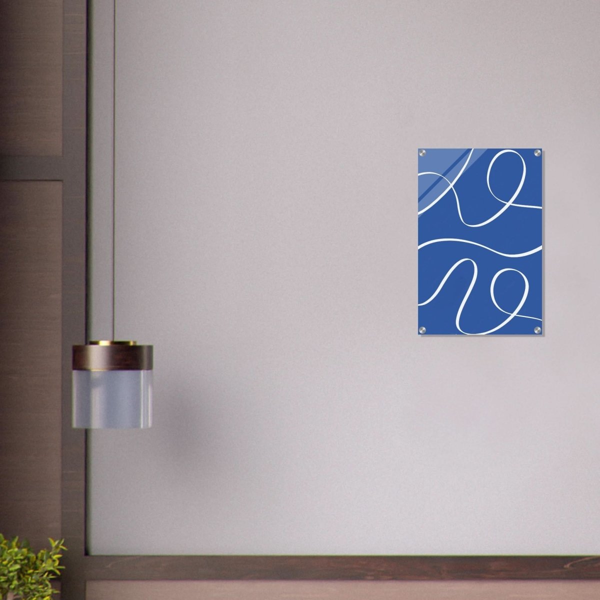 Da Vinci Contemporary Minimalist Wall Art - Acrylic Print - 40x60 cm / 16x24″ - 