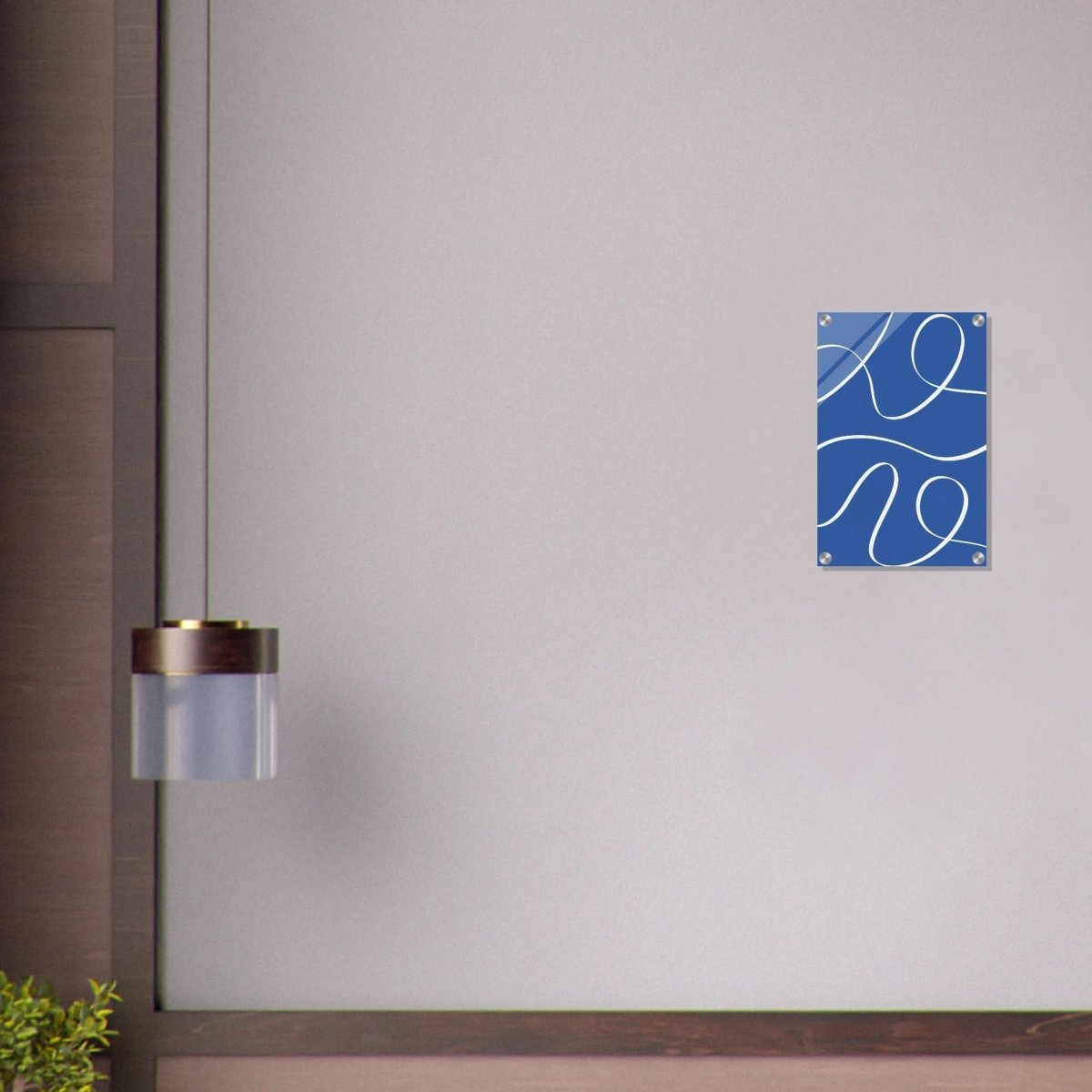Da Vinci Contemporary Minimalist Wall Art - Acrylic Print - 30x45 cm / 12x18″ - 