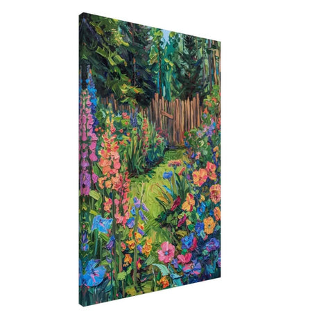 Da Vinci Contemporary Modern Art Wall art print | English garden - Canvas - 60x90 cm / 24x36″ - 