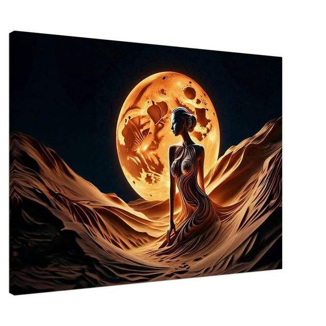 Da Vinci Contemporary Modern Art Wall art print | Sand Woman - Acrylic Print - 30x45 cm / 12x18″ - 