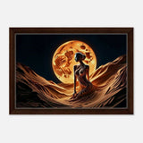Da Vinci Contemporary Modern Art Wall art print | Sand Woman - Acrylic Print - 30x45 cm / 12x18″ - 
