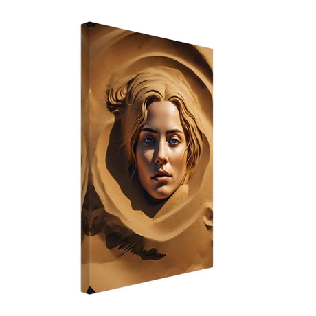 Da Vinci Contemporary Modern Art Wall art print | Sand Woman - Canvas - 30x45 cm / 12x18″ - 