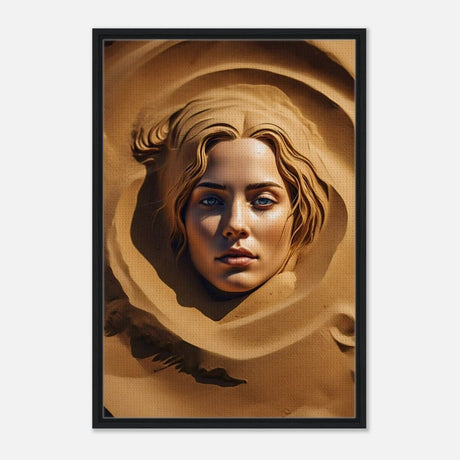 Da Vinci Contemporary Modern Art Wall art print | Sand Woman - Acrylic Print - 30x45 cm / 12x18″ - 
