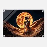 Da Vinci Contemporary Modern Art Wall art print | Sand Woman - Acrylic Print - 30x45 cm / 12x18″ - 