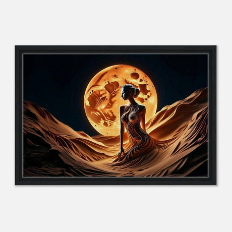 Da Vinci Contemporary Modern Art Wall art print | Sand Woman - Acrylic Print - 30x45 cm / 12x18″ - 