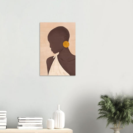 Da Vinci Contemporary Modern Art - Wood Prints - 40x60 cm / 16x24″ - 10 mm