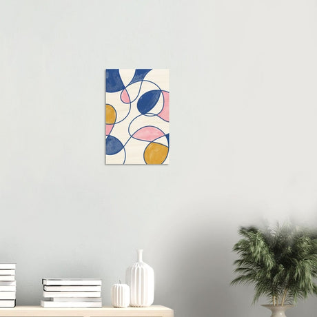 Da Vinci Contemporary Modern Art - Wood Prints - 30x45 cm / 12x18″ - 10 mm