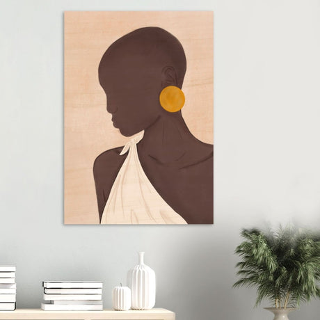 Da Vinci Contemporary Modern Art - Wood Prints - 70x100 cm / 28x40″ - 10 mm