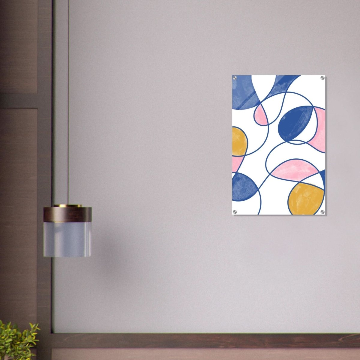 Da Vinci Contemporary Modern Art - Acrylic Print - 50x75 cm / 20x30″ - 