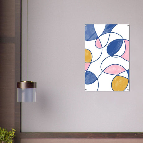 Da Vinci Contemporary Modern Art - Acrylic Print - 60x90 cm / 24x36″ - 