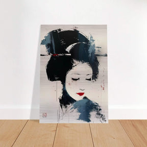 Da Vinci Contemporary Modern Wall art Print | Japanese art - Brushed Aluminum Print - 70x100 cm / 28x40″ - 