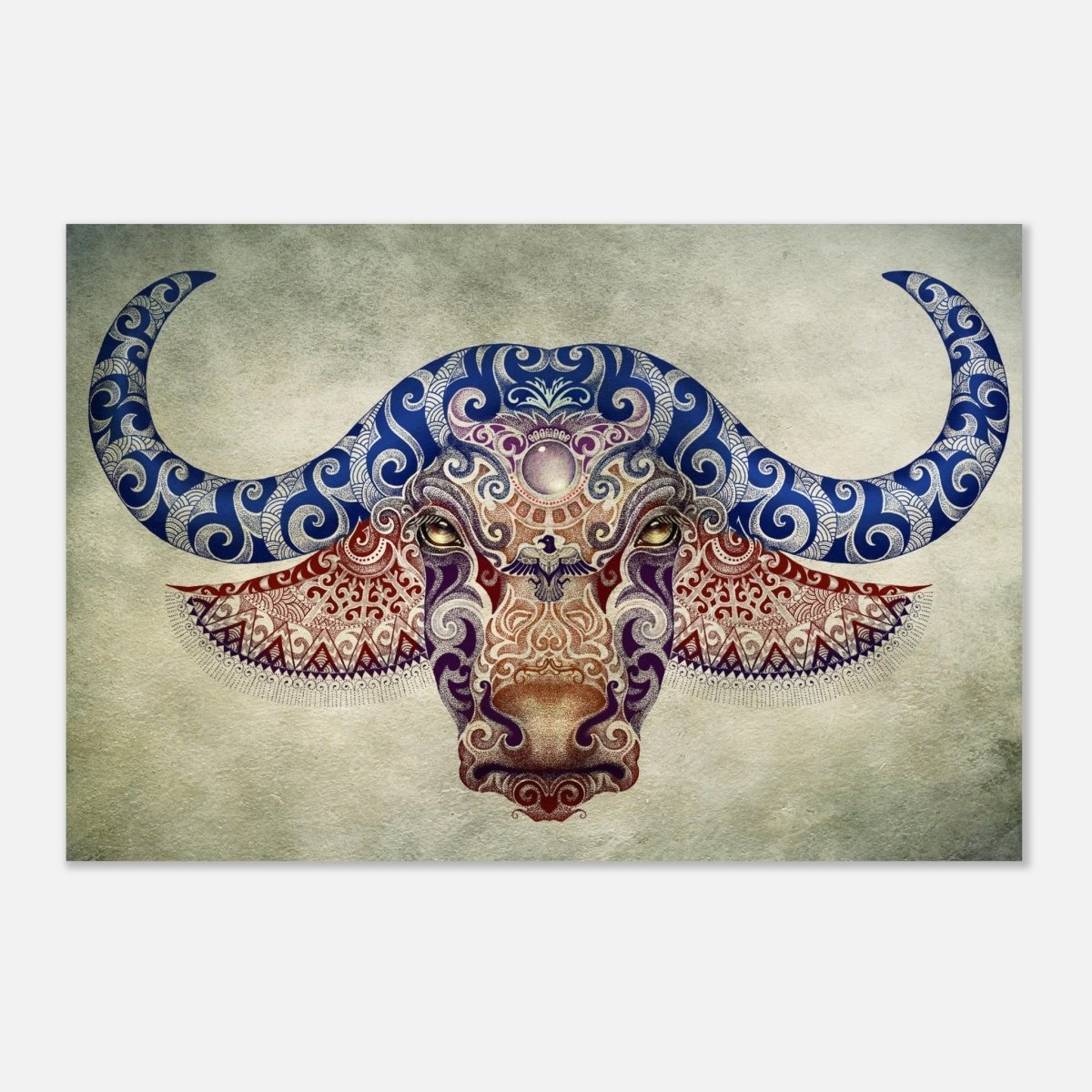Da Vinci Contemporary Modern Wall art Print - Aluminum Print - 30x45 cm / 12x18″ - 