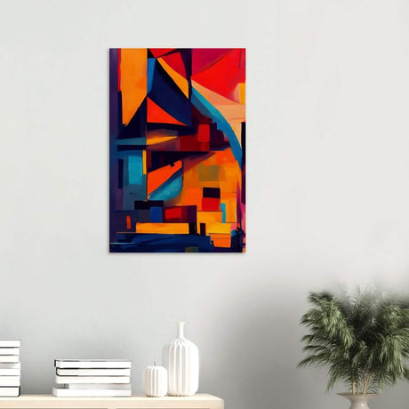 Da Vinci Contemporary Modern Wall Art - Wood Prints - 50x75 cm / 20x30″ - 10 mm