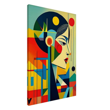 Da Vinci Contemporary Modern Wall Art - Canvas - 60x90 cm / 24x36″ - Slim