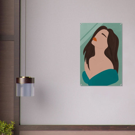 Da Vinci Contemporary Modern Wall Art - Acrylic Print - 60x90 cm / 24x36″ - 
