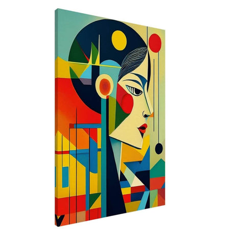 Da Vinci Contemporary Modern Wall Art - Canvas - 70x100 cm / 28x40″ - Slim