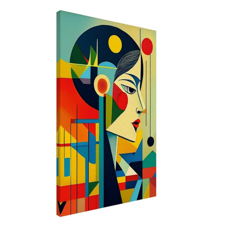 Da Vinci Contemporary Modern Wall Art - Canvas - 50x75 cm / 20x30″ - Slim