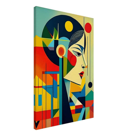 Da Vinci Contemporary Modern Wall Art - Canvas - 60x90 cm / 24x36″ - Thick