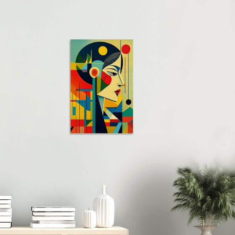 Da Vinci Contemporary Modern Wall Art - Wood Prints - 40x60 cm / 16x24″ - 10 mm