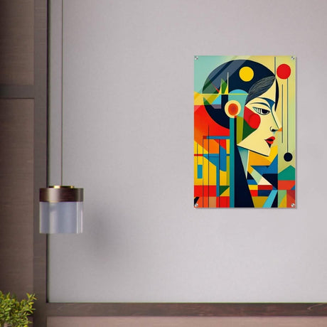 Da Vinci Contemporary Modern Wall Art - Acrylic Print - 60x90 cm / 24x36″ - 