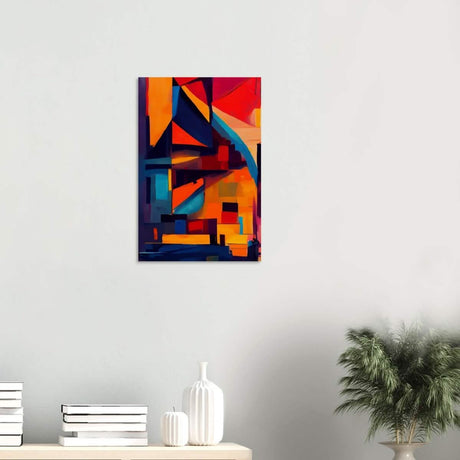 Da Vinci Contemporary Modern Wall Art - Wood Prints - 40x60 cm / 16x24″ - 10 mm