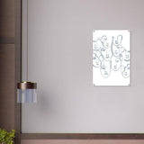 Da Vinci Contemporary Modern Wall Art - Acrylic Print - 50x75 cm / 20x30″ - 