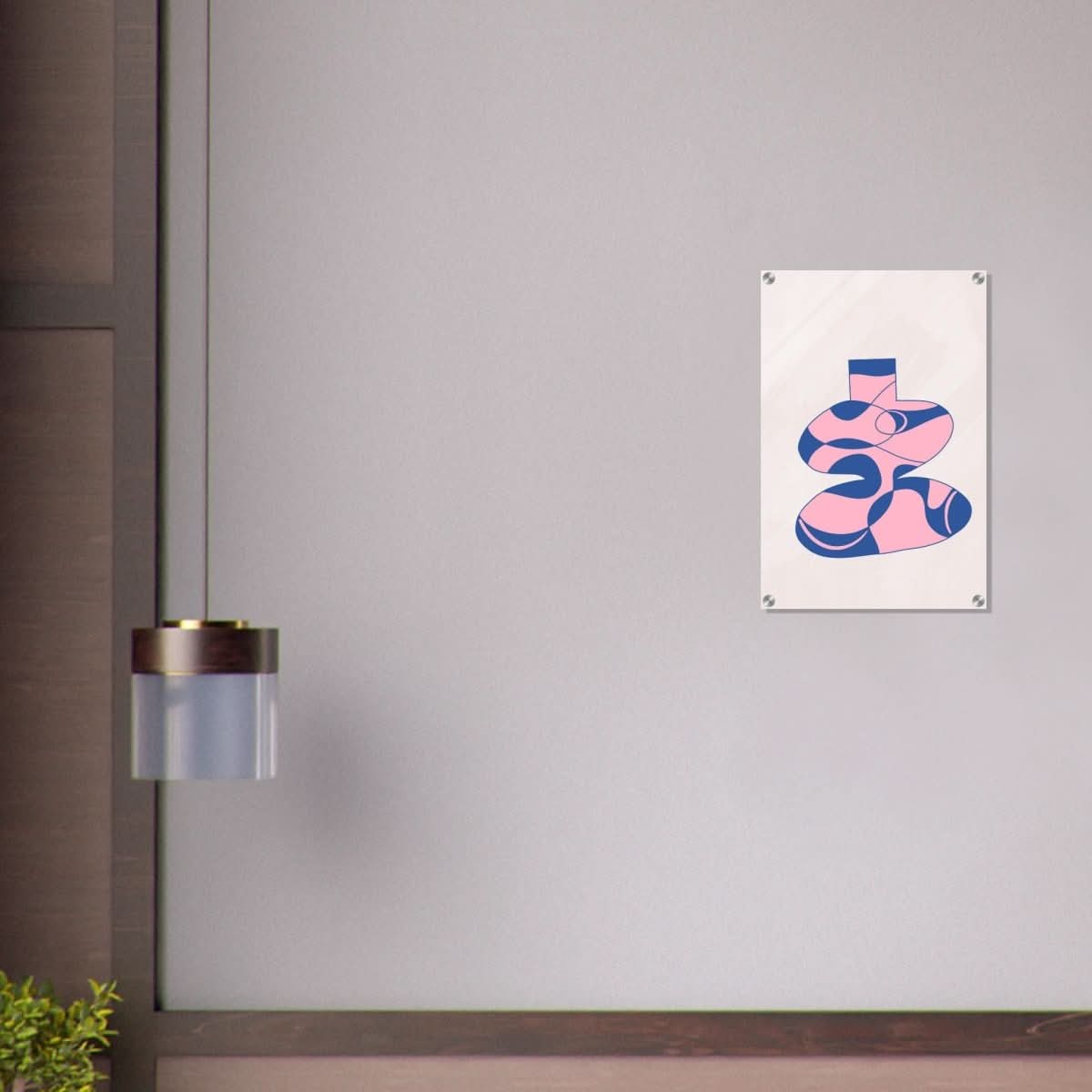 Da Vinci Contemporary Modern Wall Art - Acrylic Print - 40x60 cm / 16x24″ - 