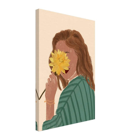 Da Vinci Contemporary Modern Wall Art - Canvas - 40x60 cm / 16x24″ - Thick