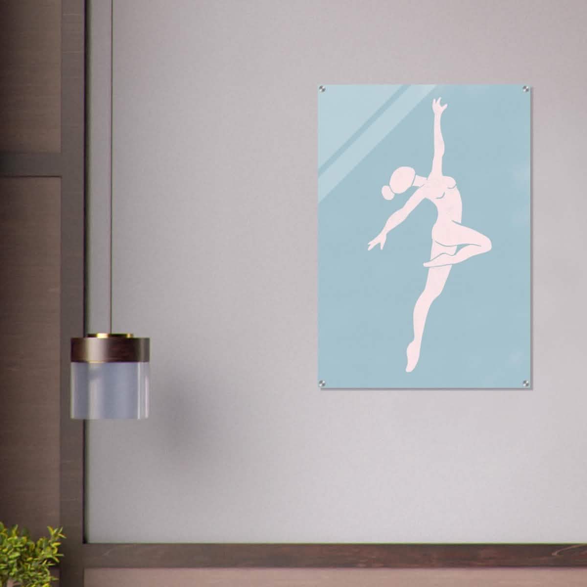 Da Vinci Contemporary Modern Wall Art - Acrylic Print - 70x100 cm / 28x40″ - 