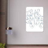 Da Vinci Contemporary Modern Wall Art - Acrylic Print - 70x100 cm / 28x40″ - 