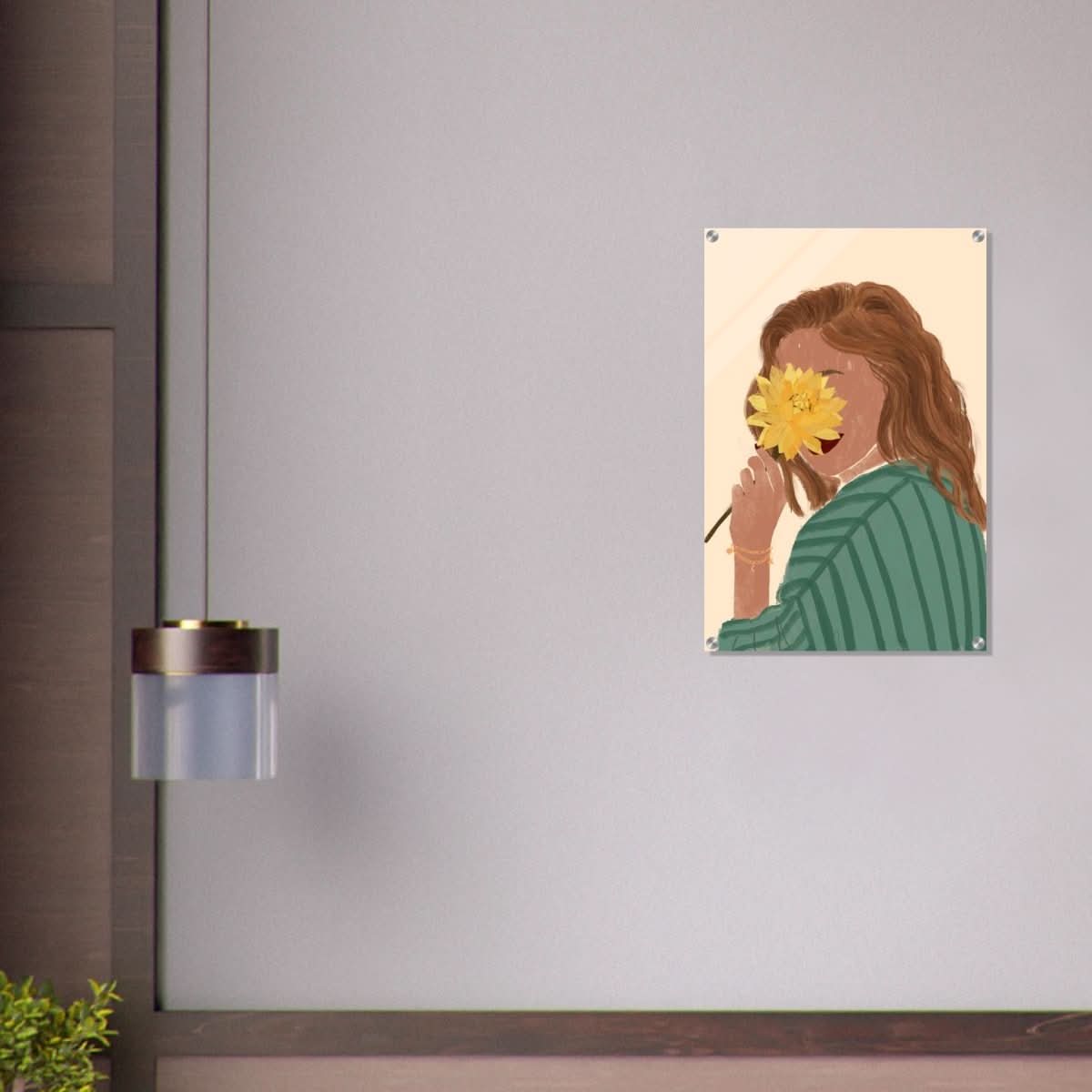 Da Vinci Contemporary Modern Wall Art - Acrylic Print - 50x75 cm / 20x30″ - 