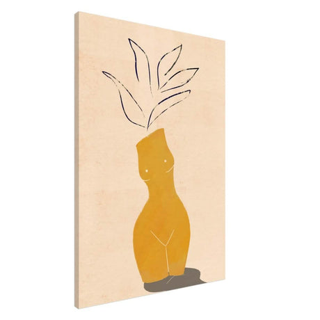 Da Vinci Contemporary Modern Wall Art - Canvas - 70x100 cm / 28x40″ - Slim