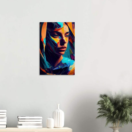 Da Vinci Contemporary Modern Wall Art - Wood Prints - 40x60 cm / 16x24″ - 10 mm