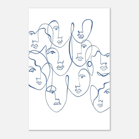 Da Vinci Contemporary Modern Wall Art - Aluminum Print - 40x60 cm / 16x24″ - 