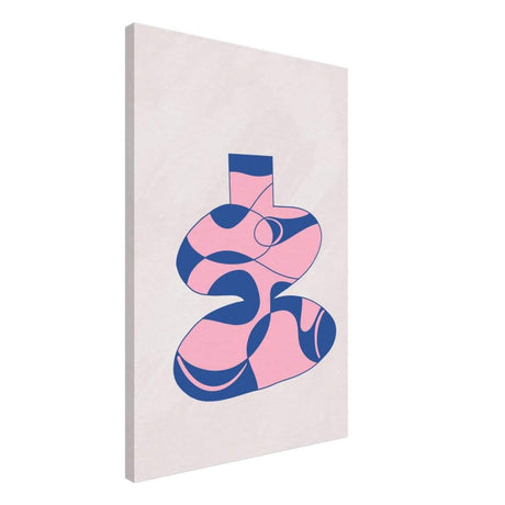 Da Vinci Contemporary Modern Wall Art - Canvas - 50x75 cm / 20x30″ - Slim